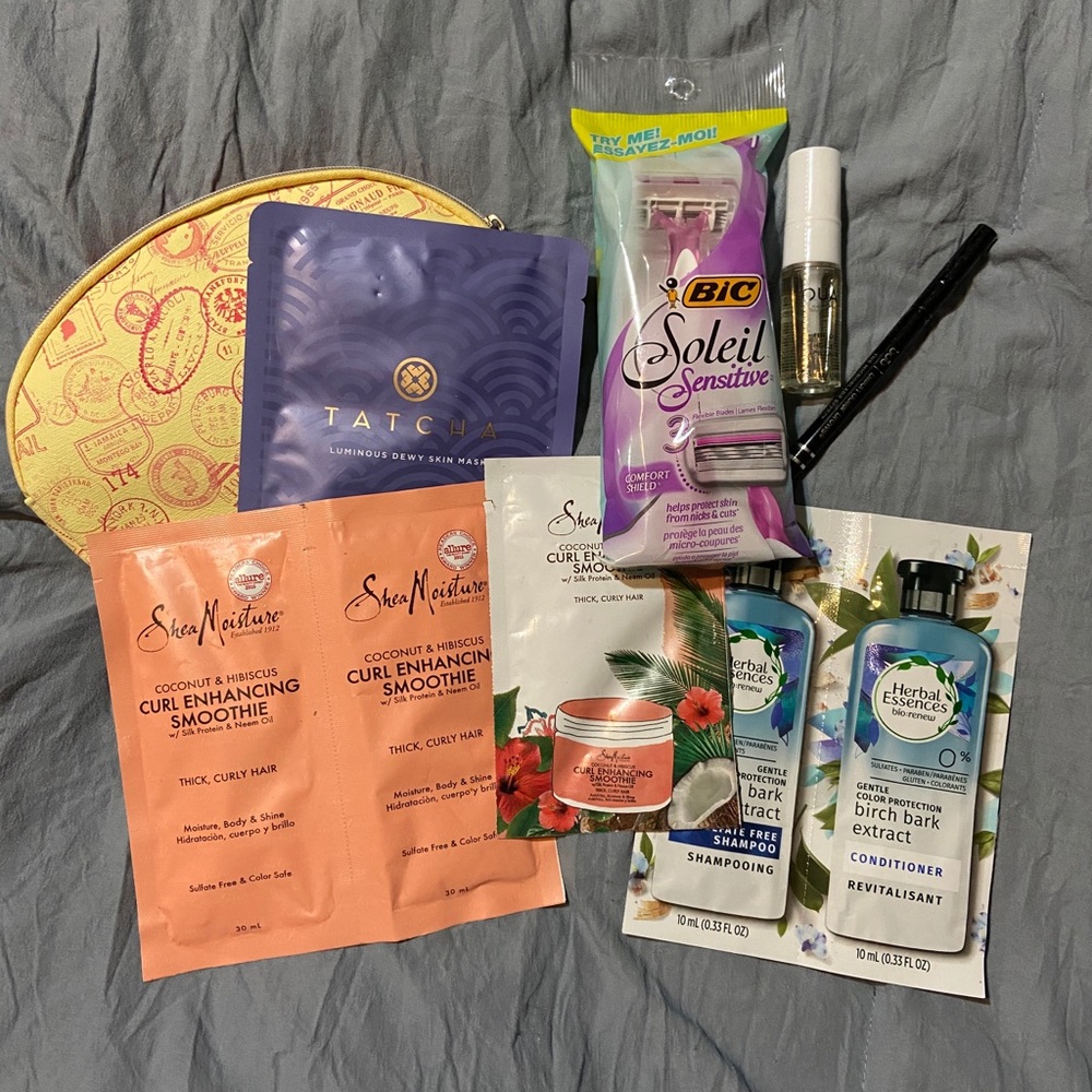 Beauty Samples & bag